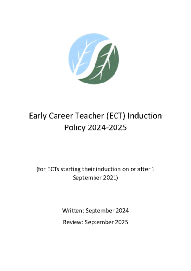 Early Career Teacher Induction Policy