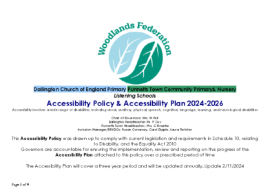 Accessibility Policy & Plan